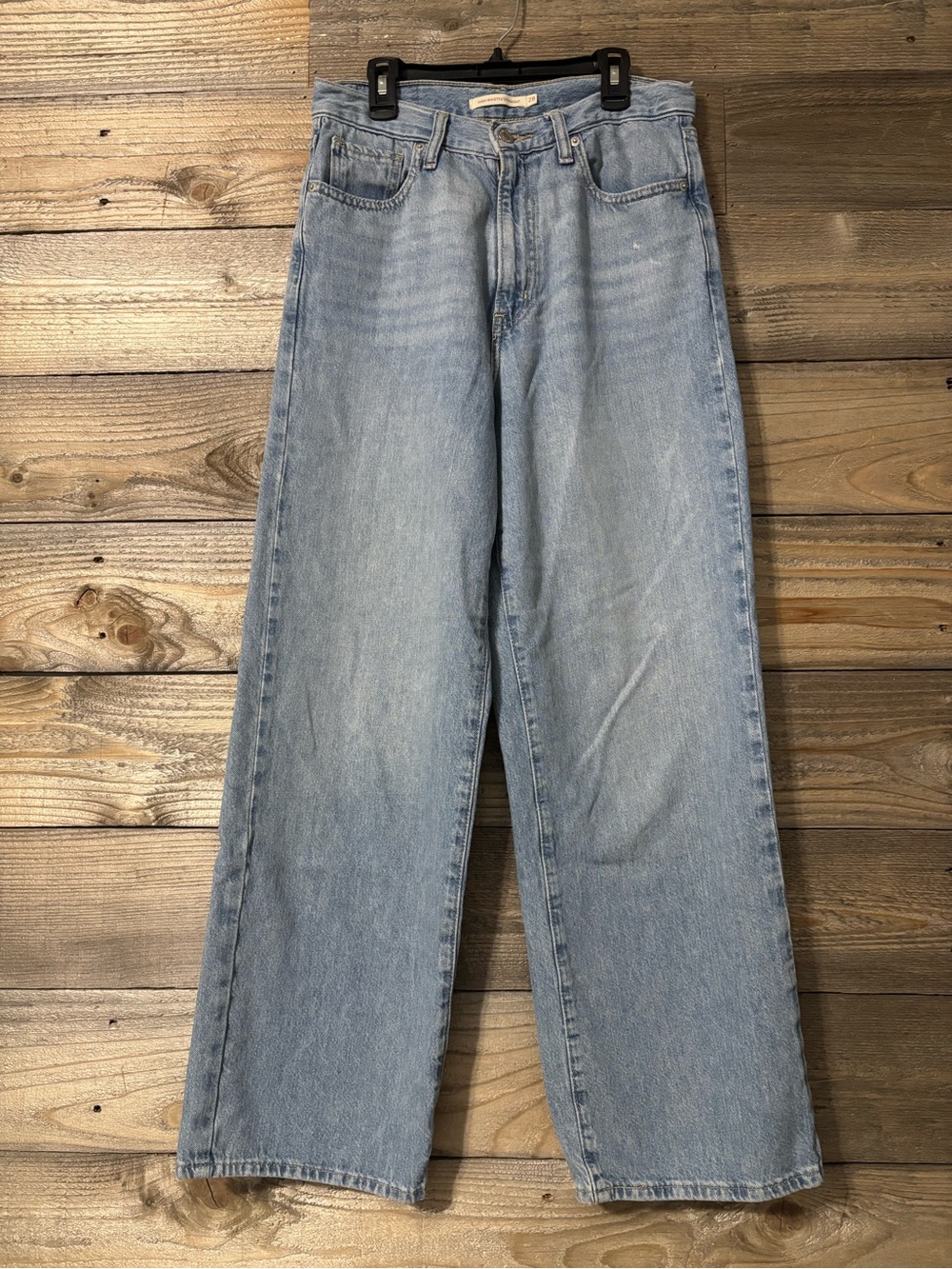 Levi’s high rise straight jeans